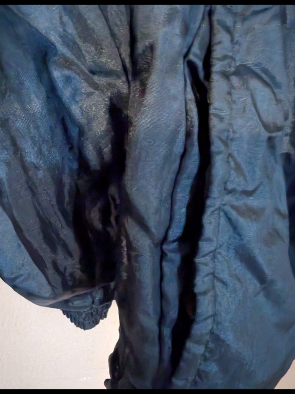 Crossroads Vintage Black Lightweight Windbreaker Sz M - Picture 4 of 6